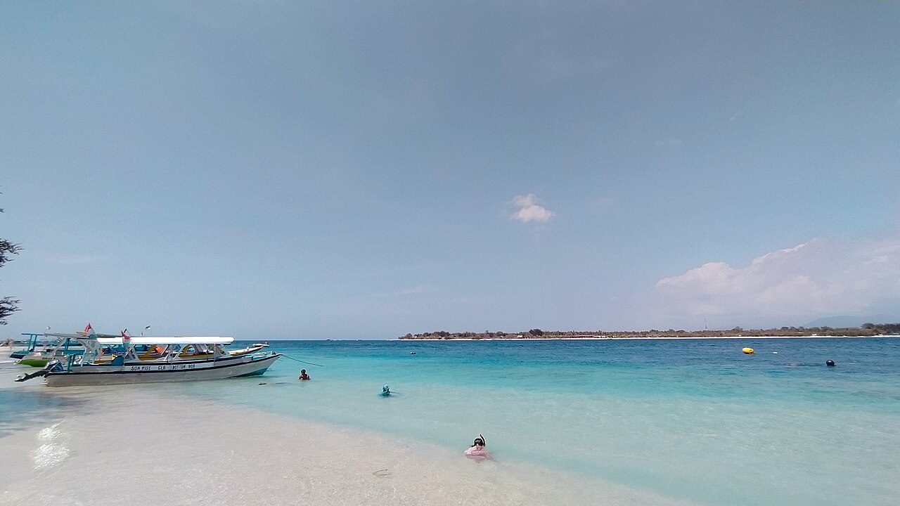 La llegada en barco rápido a Gili Trawangan desde Bali o Lombok