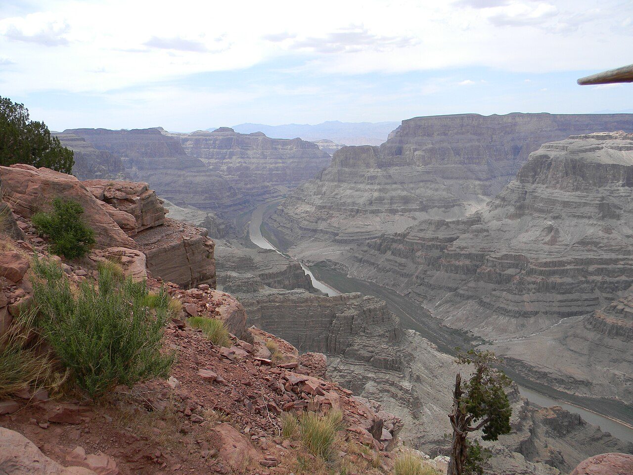 Las vistas panorámicas de Guano Point, imprescindibles que ver en el Gran Cañón West Rim.