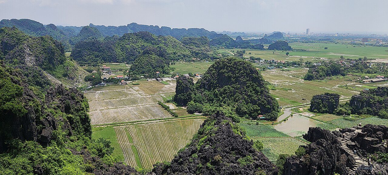 Vistas desde Hang Mua, uno de los imprescindibles que ver en Tam Coc