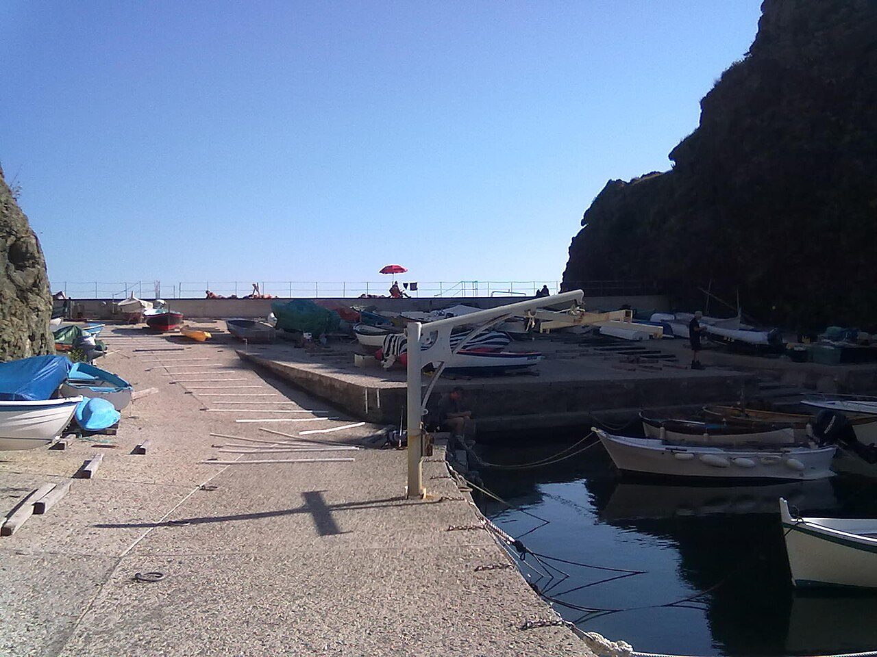 Vista del puerto de La Spezia, puerta de entrada al Golfo de los Poetas