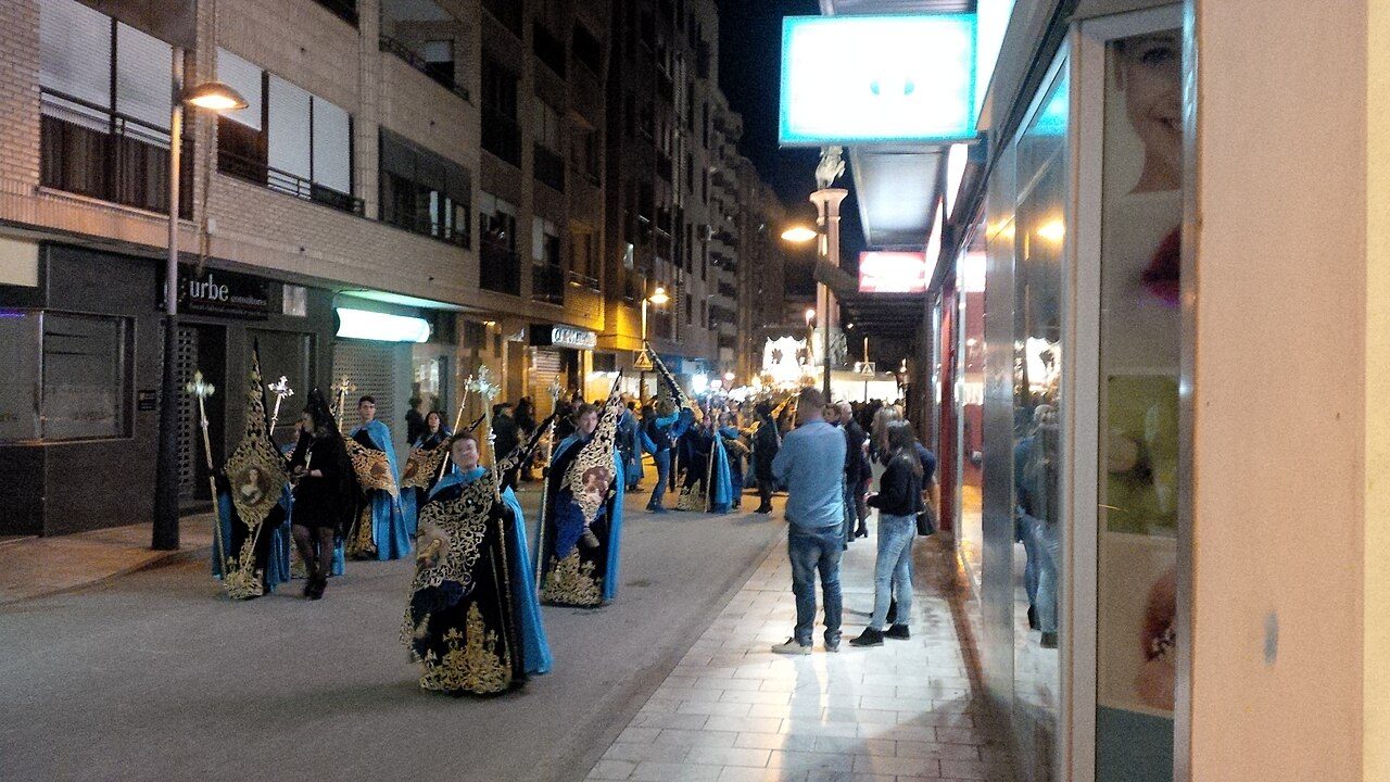 Los bordados de las cofradías, joya de la Semana Santa de Lorca