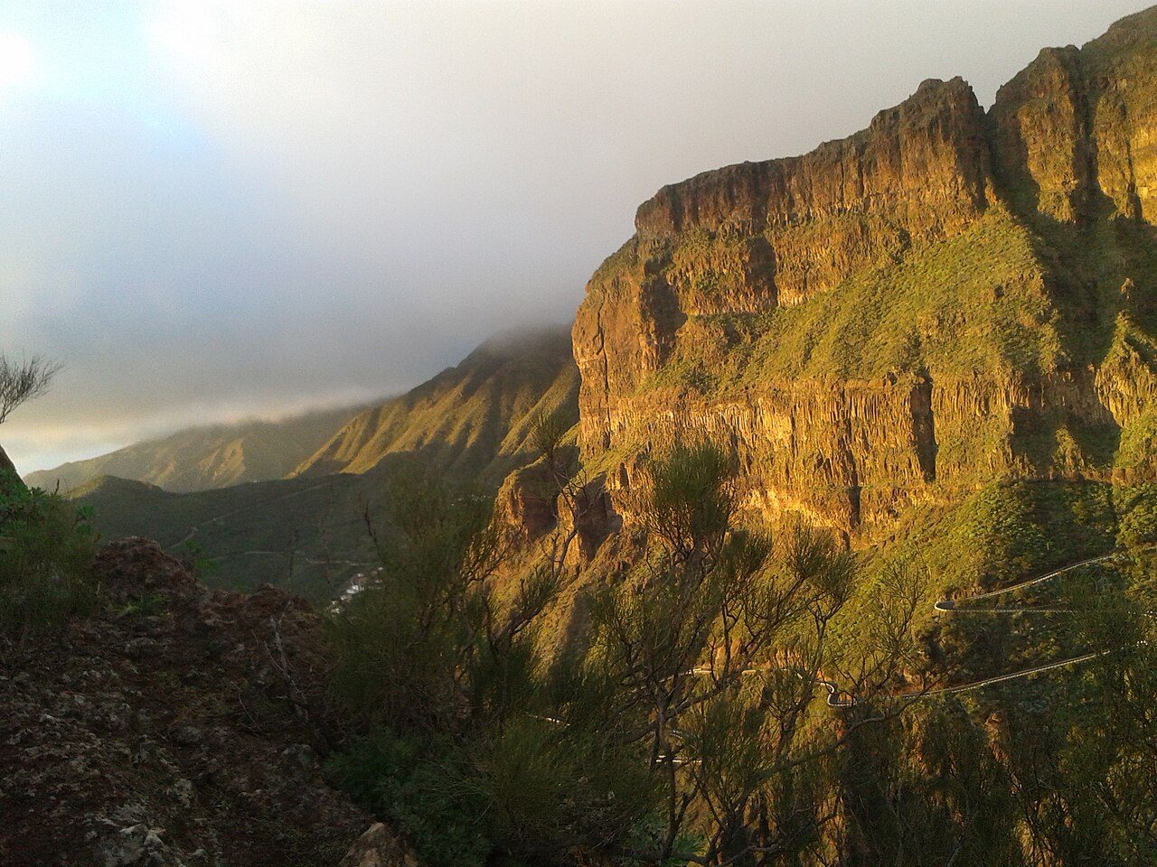 El impresionante Barranco de Masca, la ruta de senderismo más famosa del caserío
