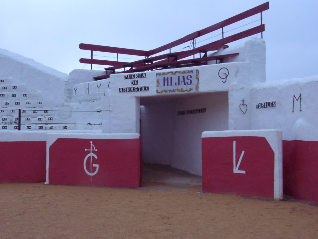 La curiosa plaza de toros, uno de los imprescindibles que ver en Mijas
