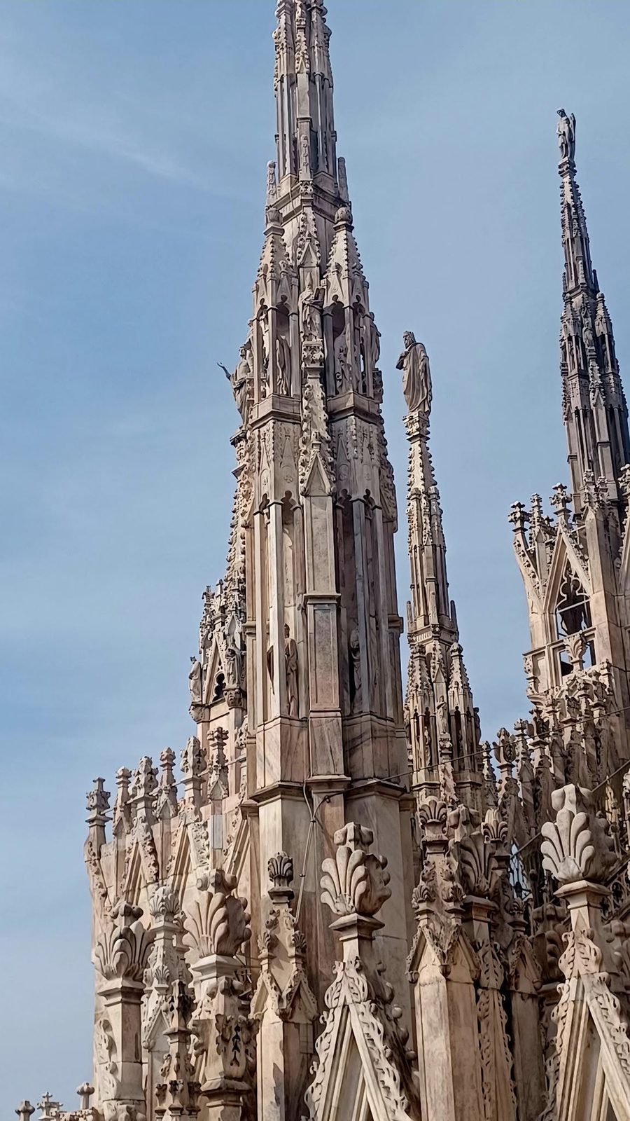 Entradas y museos en Milán: las terrazas del Duomo son una de las visitas más buscadas.
