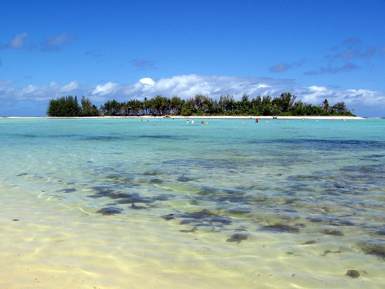 Muri Beach, la playa más popular que ver en Rarotonga