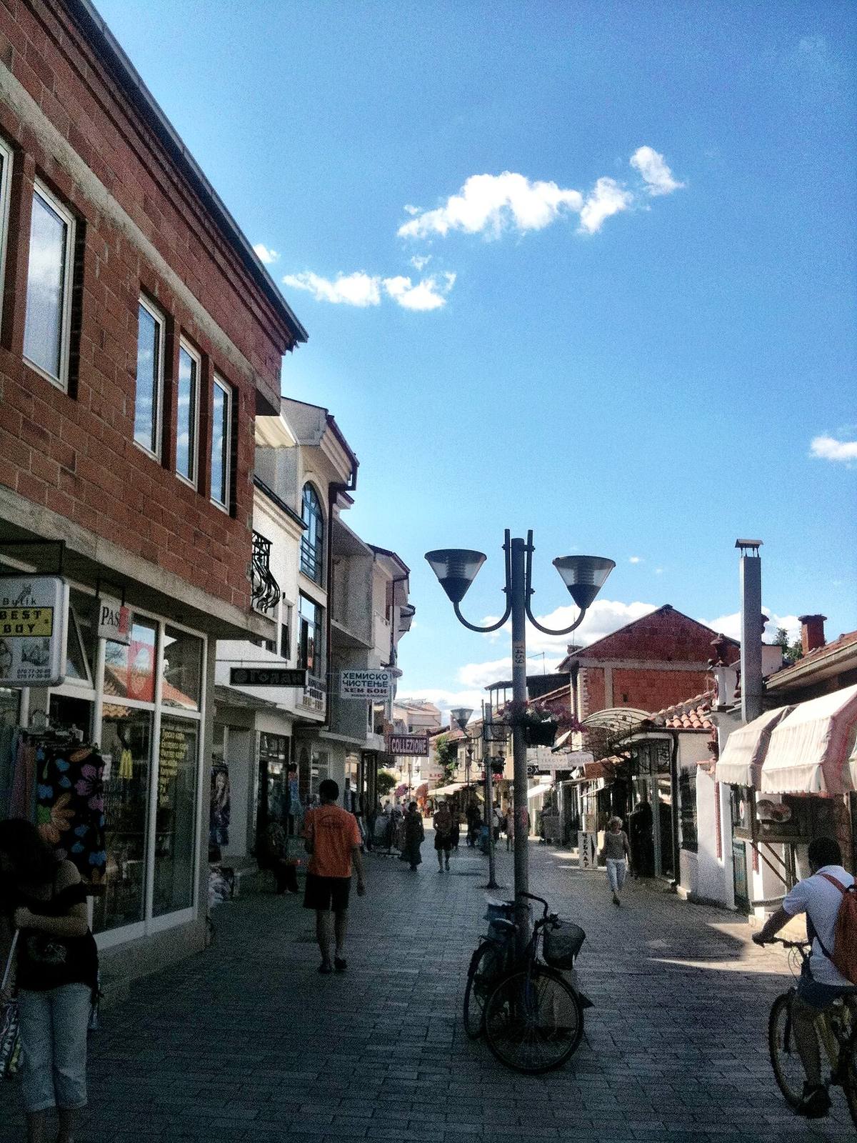 Callejeando por el casco viejo, parte esencial de qué ver en Ohrid