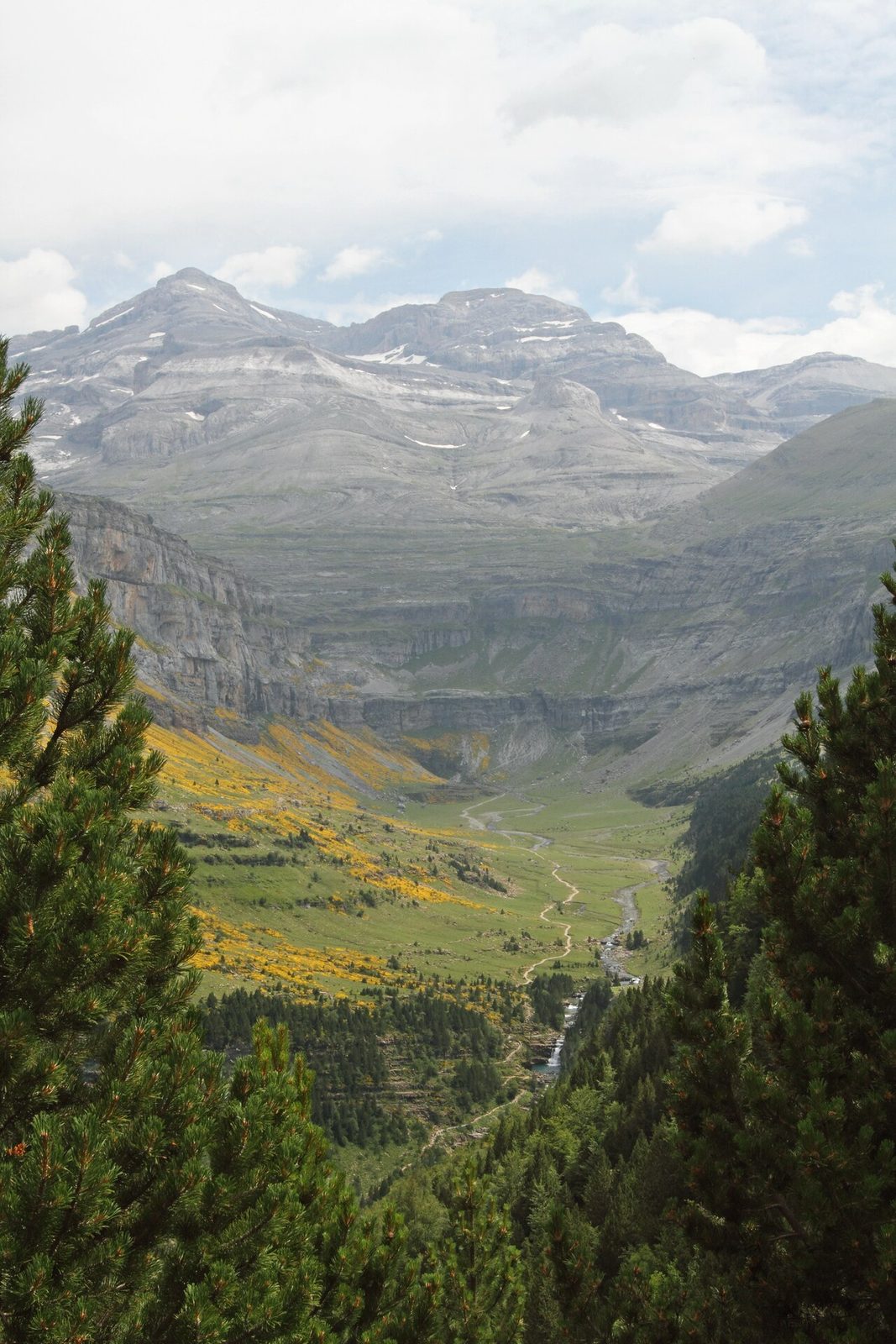 Sendero por el Valle de Ordesa, protagonista de cualquier itinerario por Torla