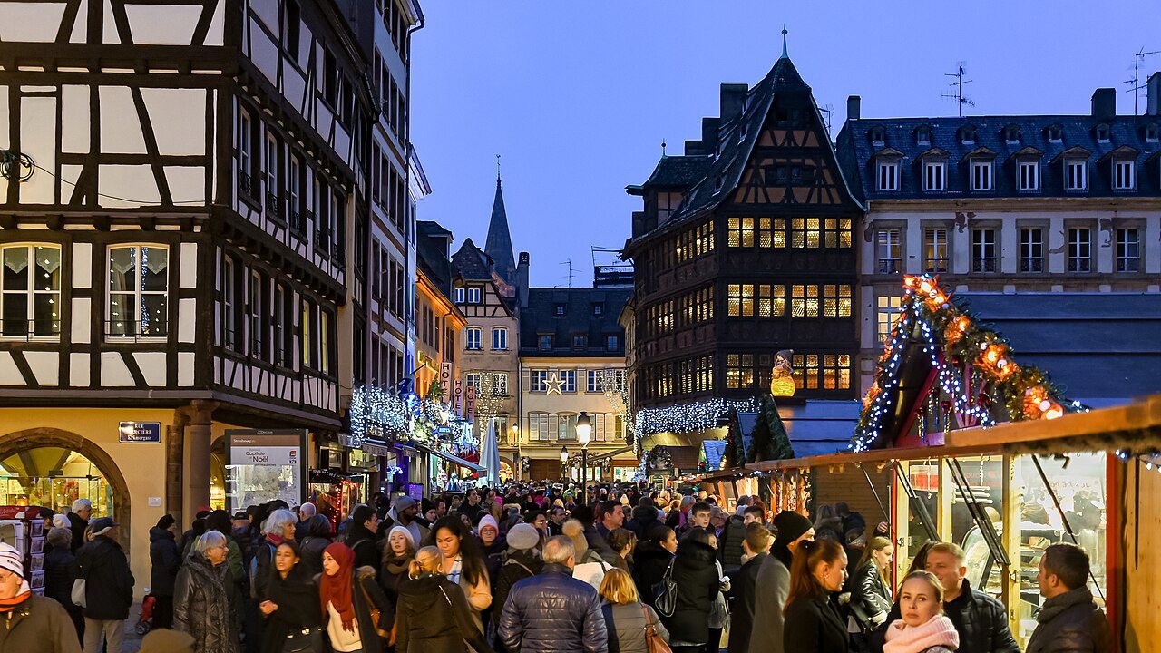 Los mercados navideños son de lo mejor que ver en Alsacia en diciembre