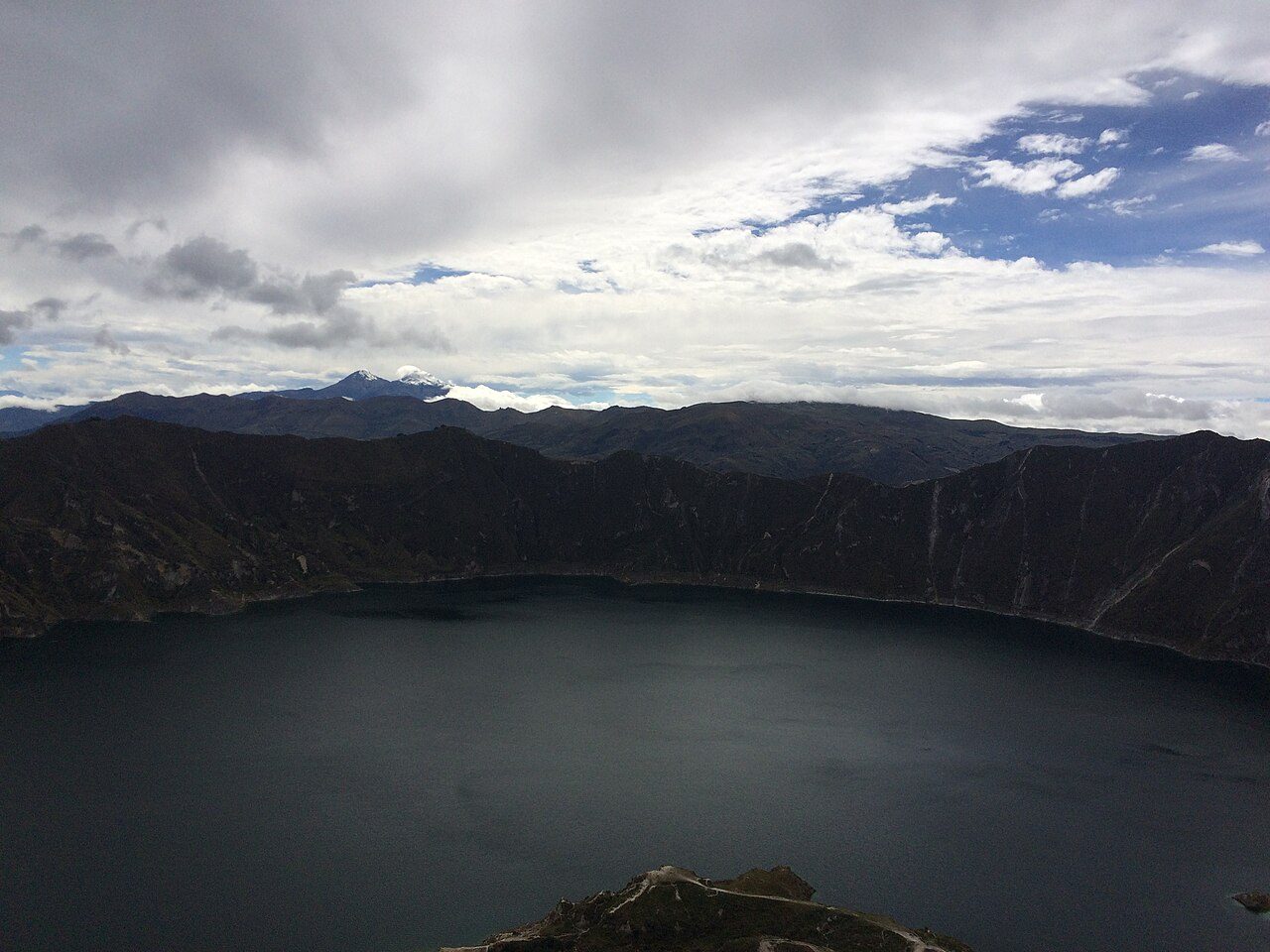La laguna del Quilotoa, una de las excursiones más espectaculares desde Guayaquil