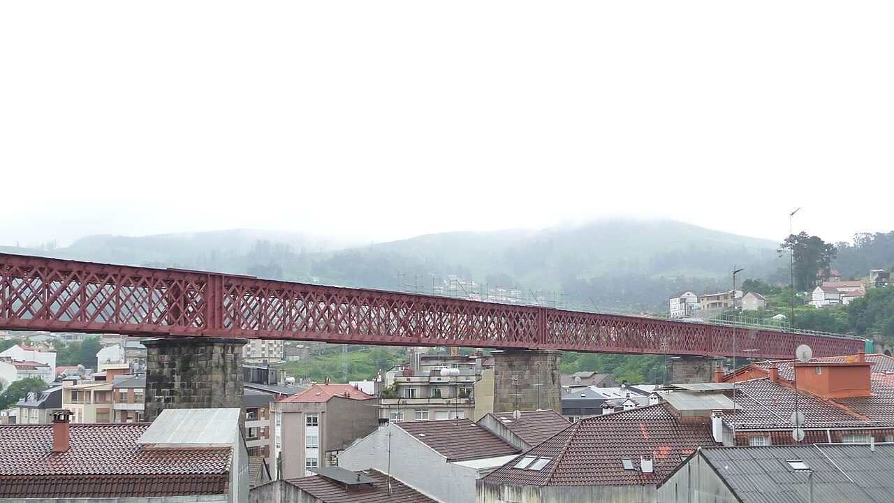 Los viaductos ferroviarios, símbolo de qué ver en Redondela