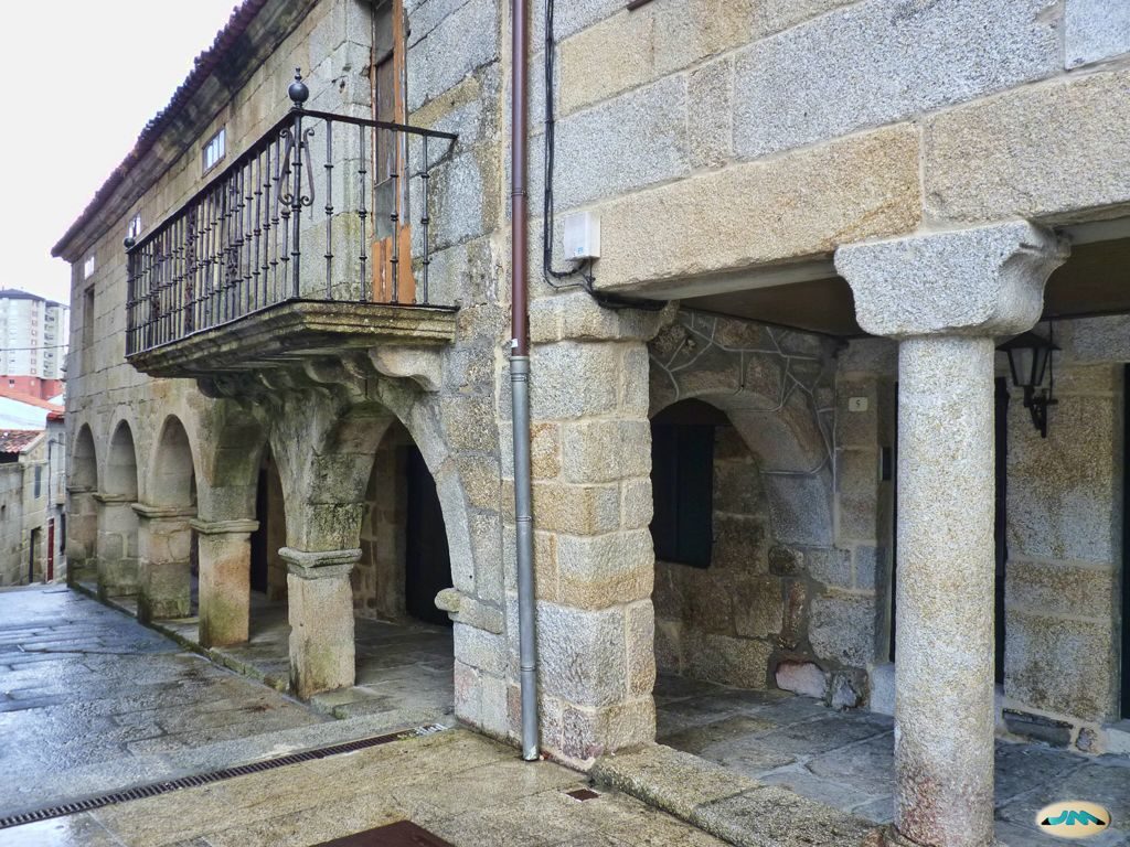 Vista del casco antiguo de Ribadavia, uno de los mejor conservados de Galicia