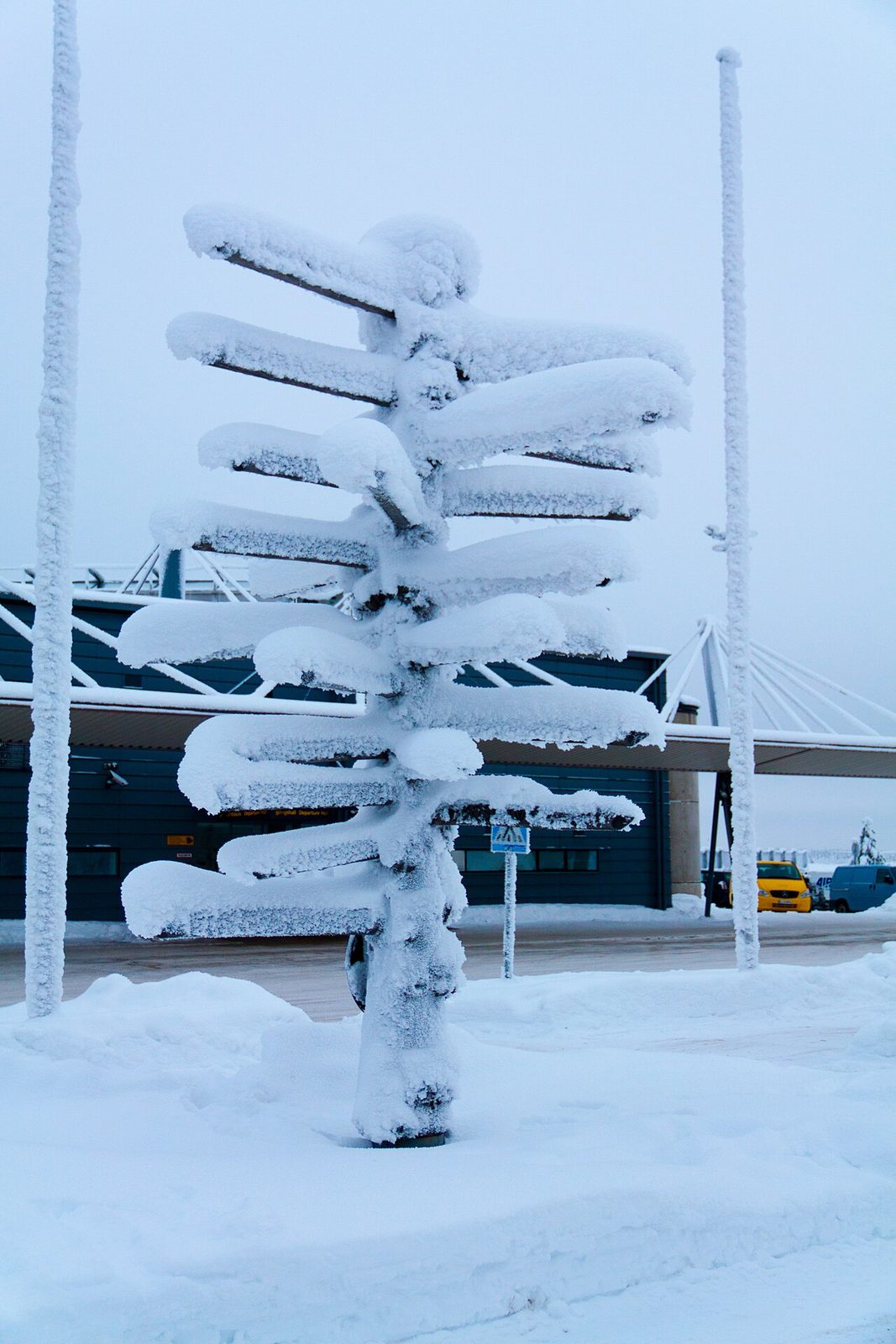 El aeropuerto de Rovaniemi, principal puerta de entrada para ver qué ver en Laponia