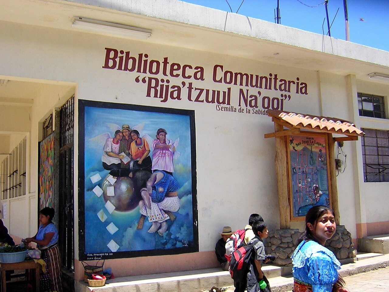 Murales de San Juan La Laguna, parada del itinerario por el Lago Atitlán