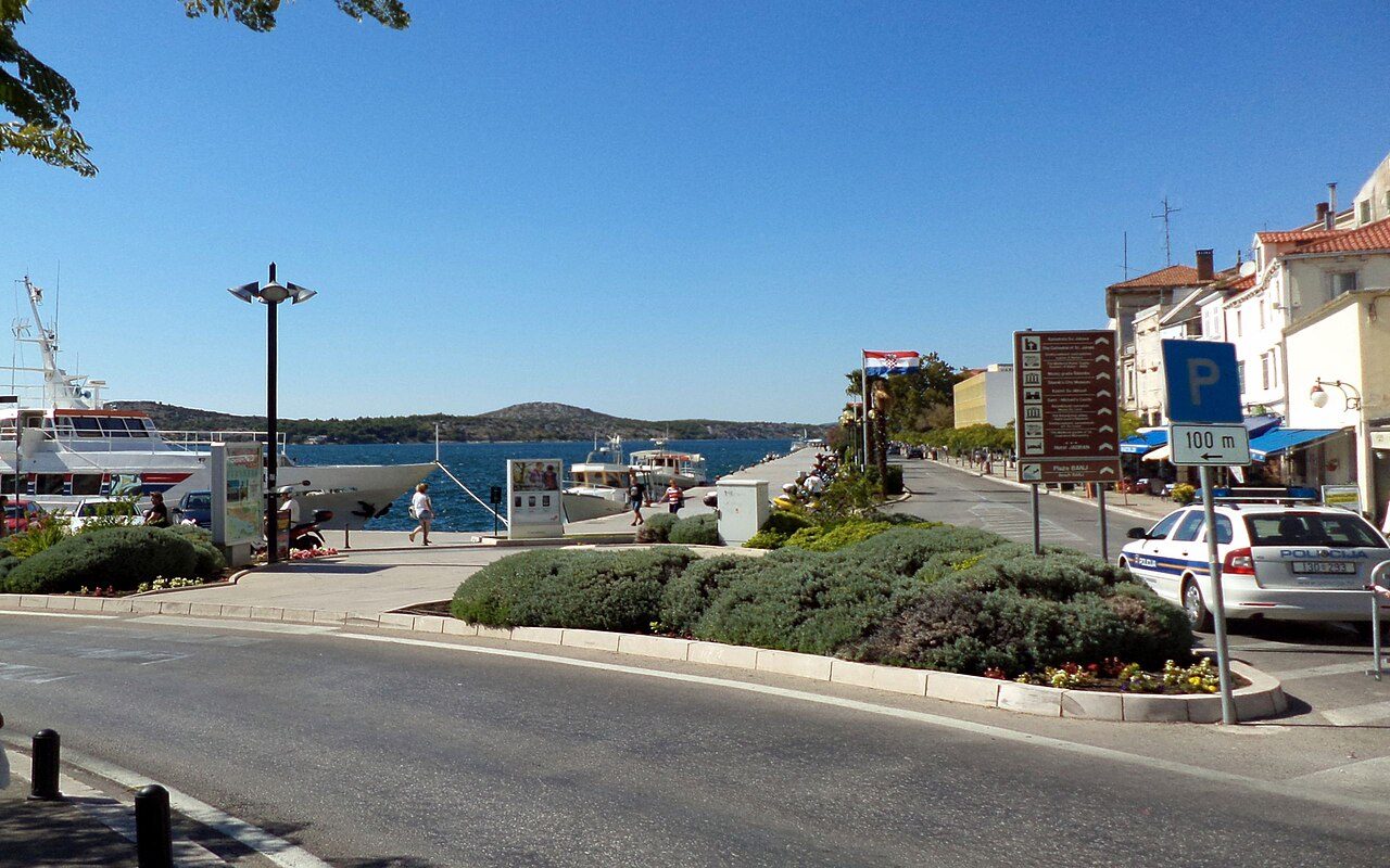 El paseo marítimo, uno de los planes más agradables que ver en Sibenik