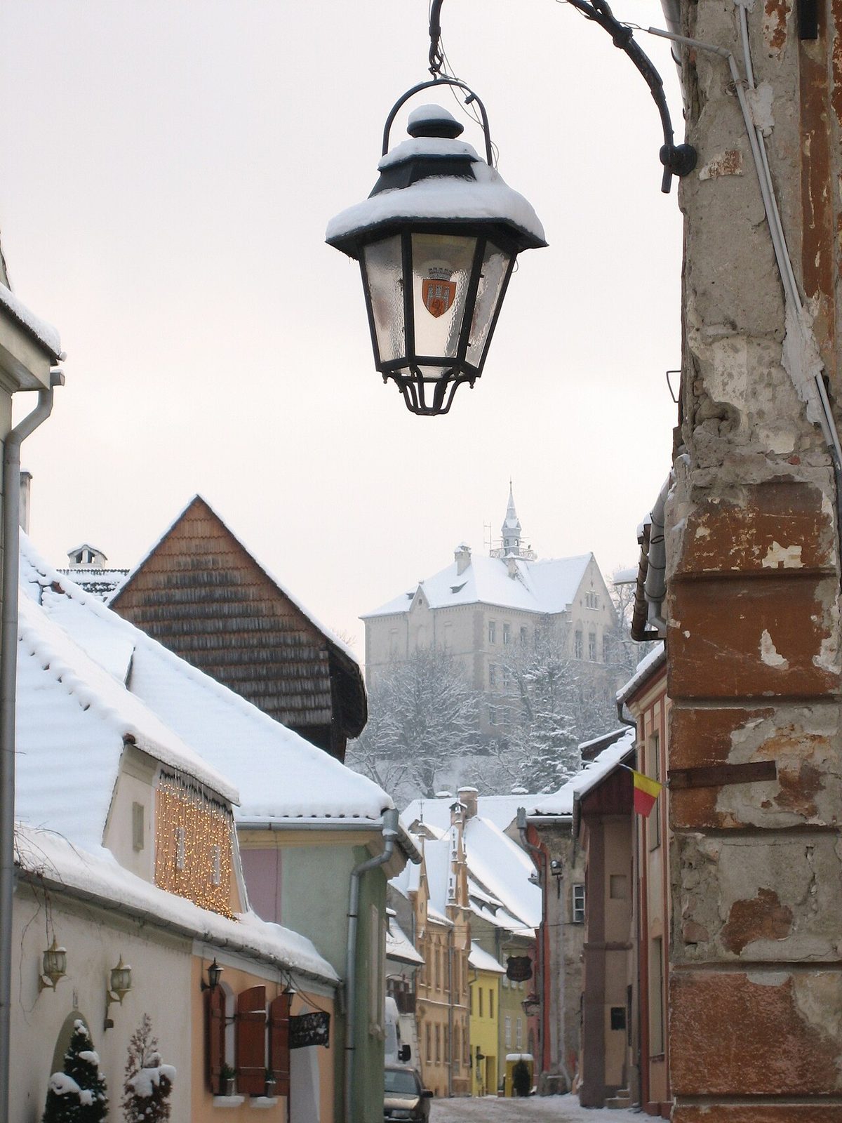 Vista del casco histórico de Sighisoara, punto de partida para saber qué ver en Sighisoara