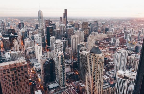 El skyline de Chicago, uno de los grandes atractivos de qué ver en Chicago