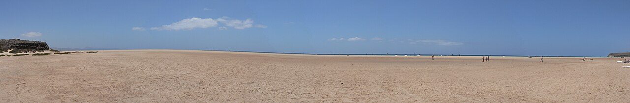 La laguna de Sotavento, arena infinita que ver en Fuerteventura