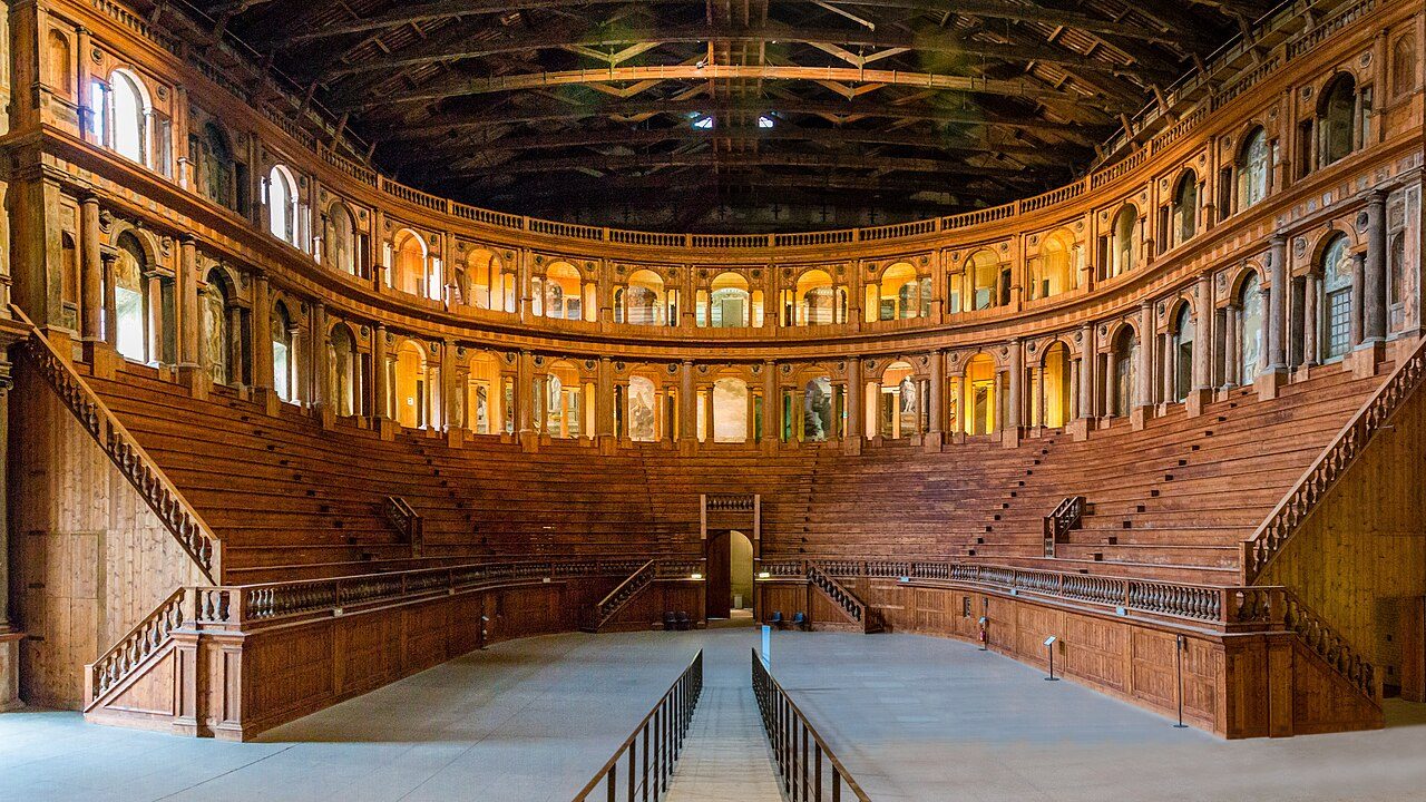 El Teatro Farnese, uno de los tesoros que ver en Parma dentro de la Pilotta