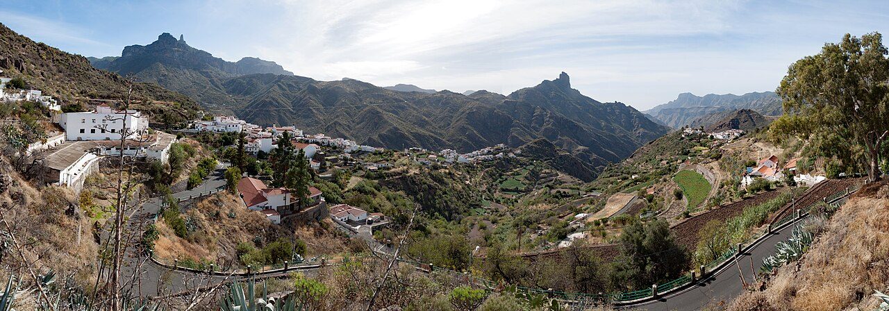 El pueblo blanco de Tejeda, punto de partida para explorar el interior de Gran Canaria