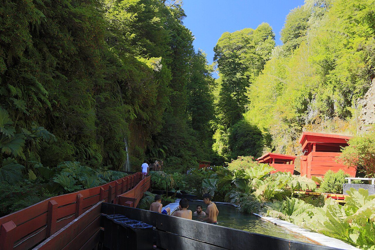 Las Termas Geométricas, una de las visitas más relajantes que ver en Pucón