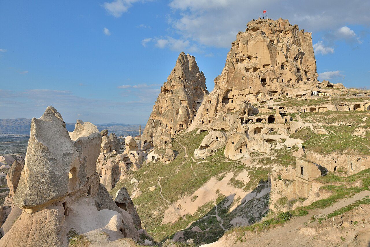 Vistas desde el castillo de Uçhisar, uno de los mejores miradores que ver en Capadocia