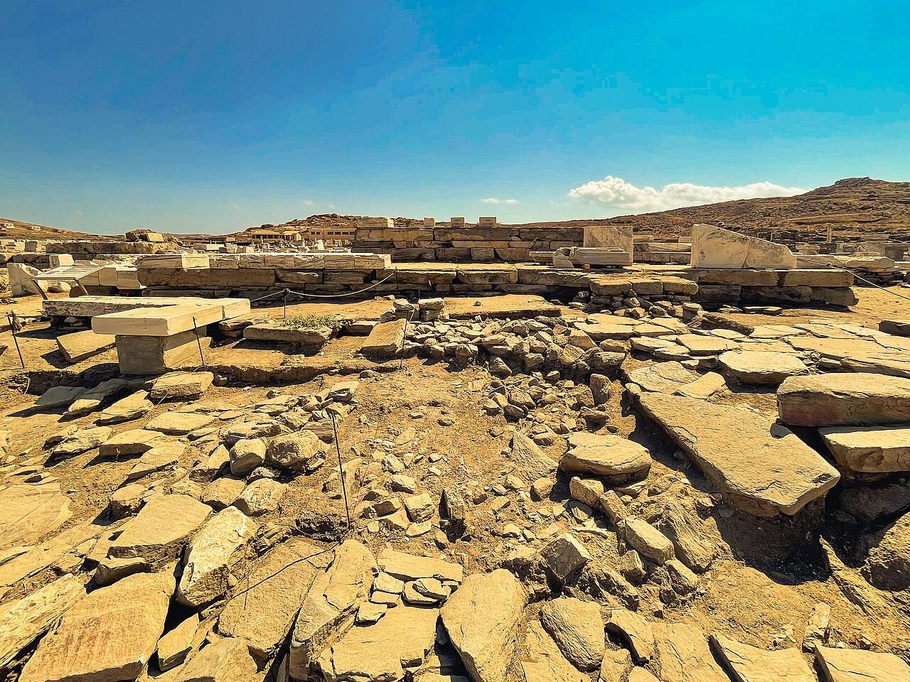 Las ruinas de Delos, la mejor excursión de qué ver en Mykonos y alrededores