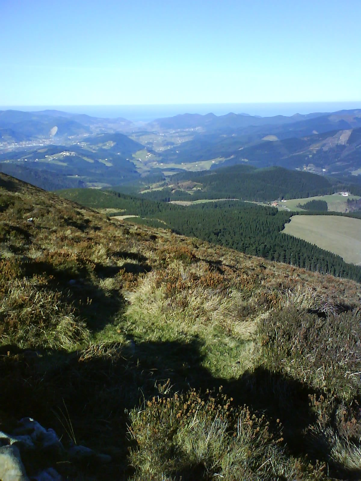 Vistas de la ría desde uno de los miradores que ver en Mundaka