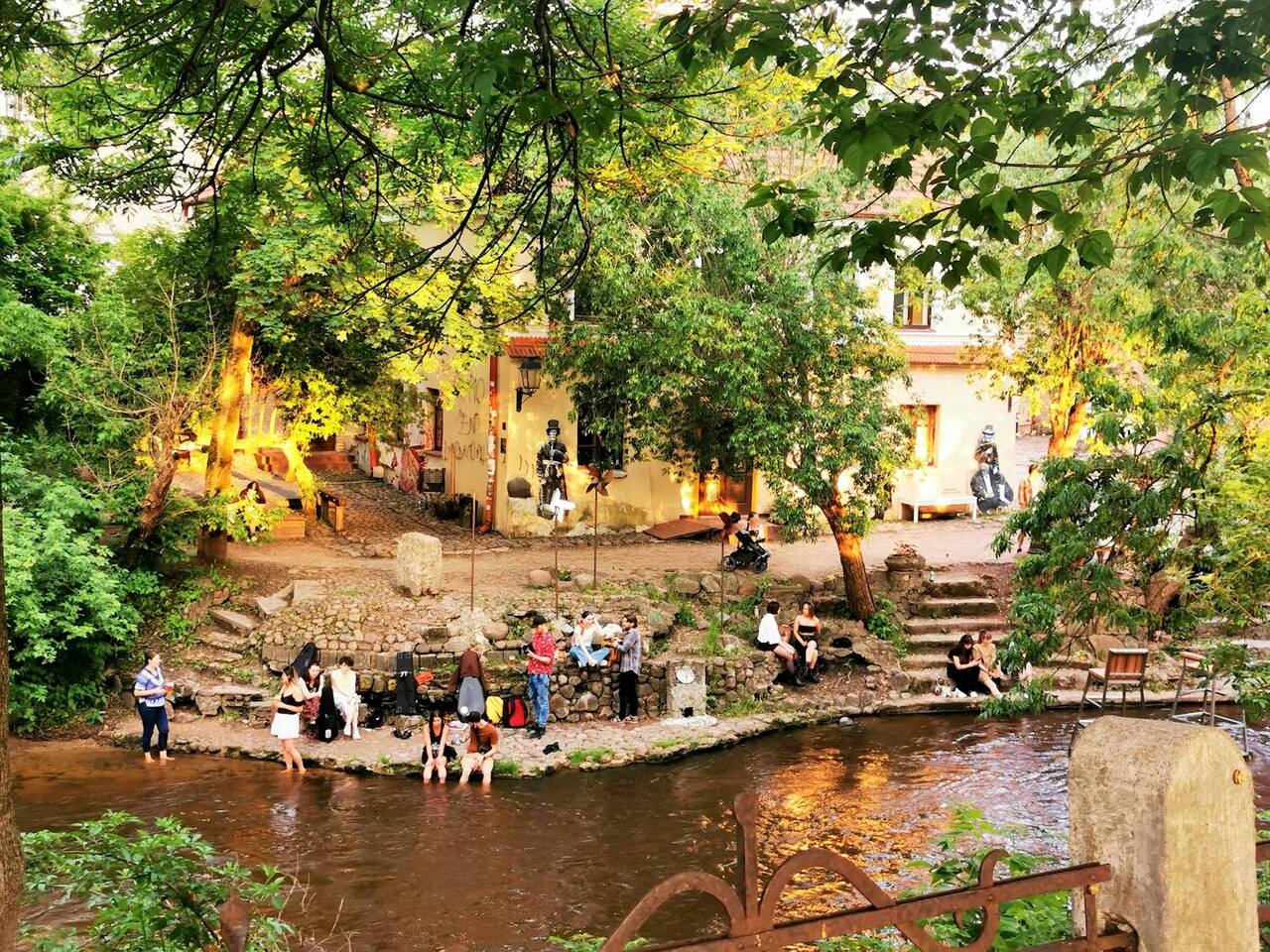 La República de Užupis, el barrio más creativo que ver en Vilna