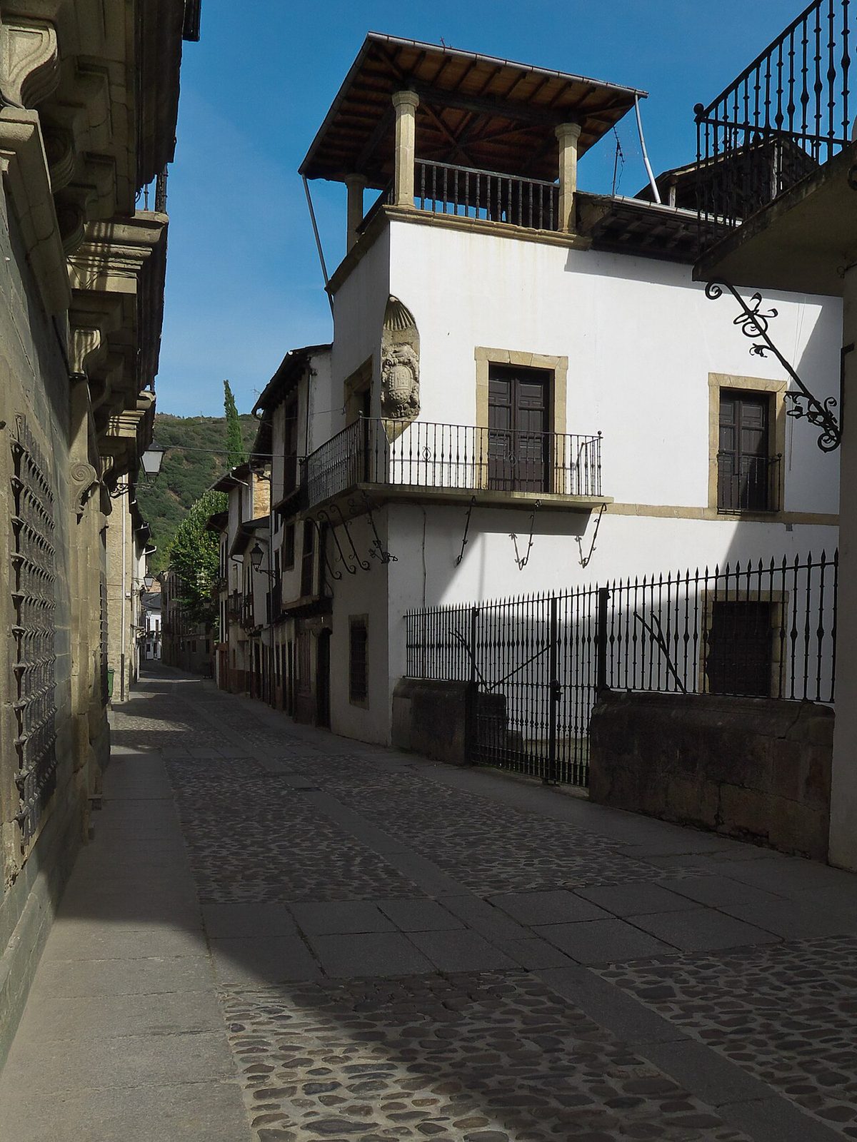 Calles empedradas del casco histórico de Villafranca del Bierzo