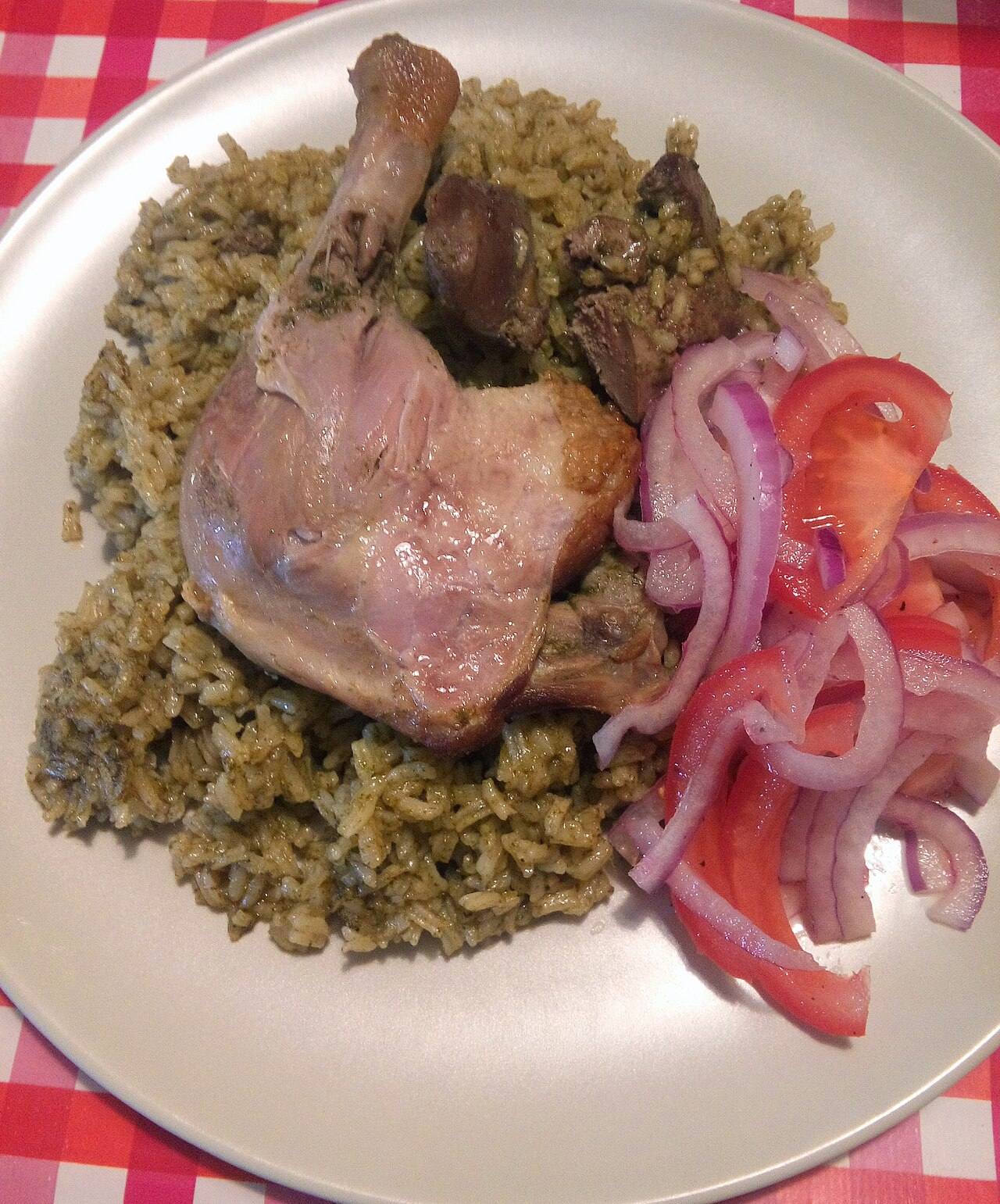 El arroz con pato, uno de los grandes clásicos de la gastronomía de Chiclayo