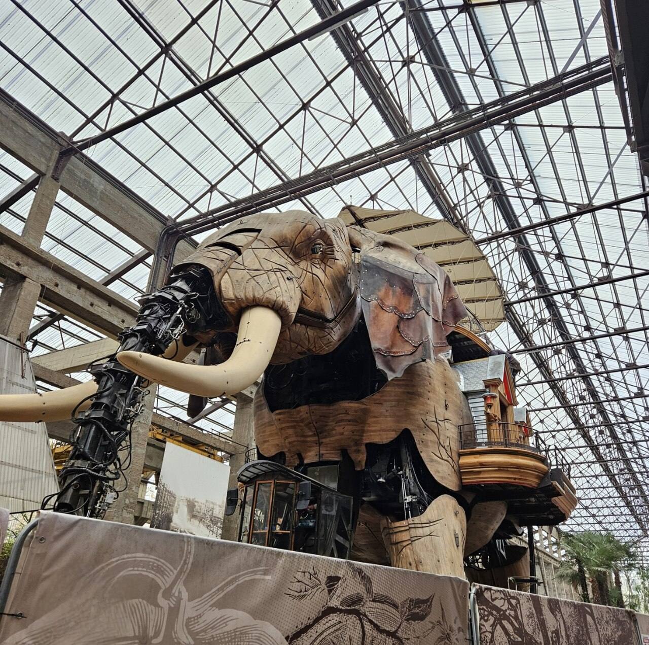 El Grand Éléphant de las Máquinas de la Isla, lo más espectacular que ver en Nantes