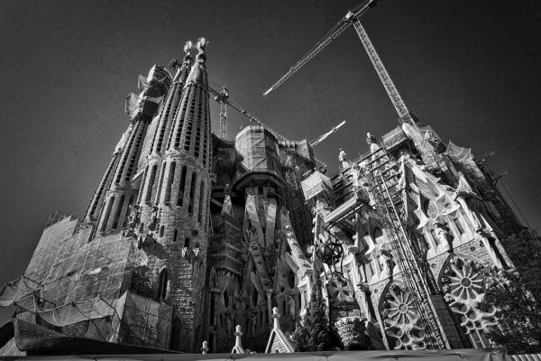 La Sagrada Familia, punto de partida ineludible de la ruta.