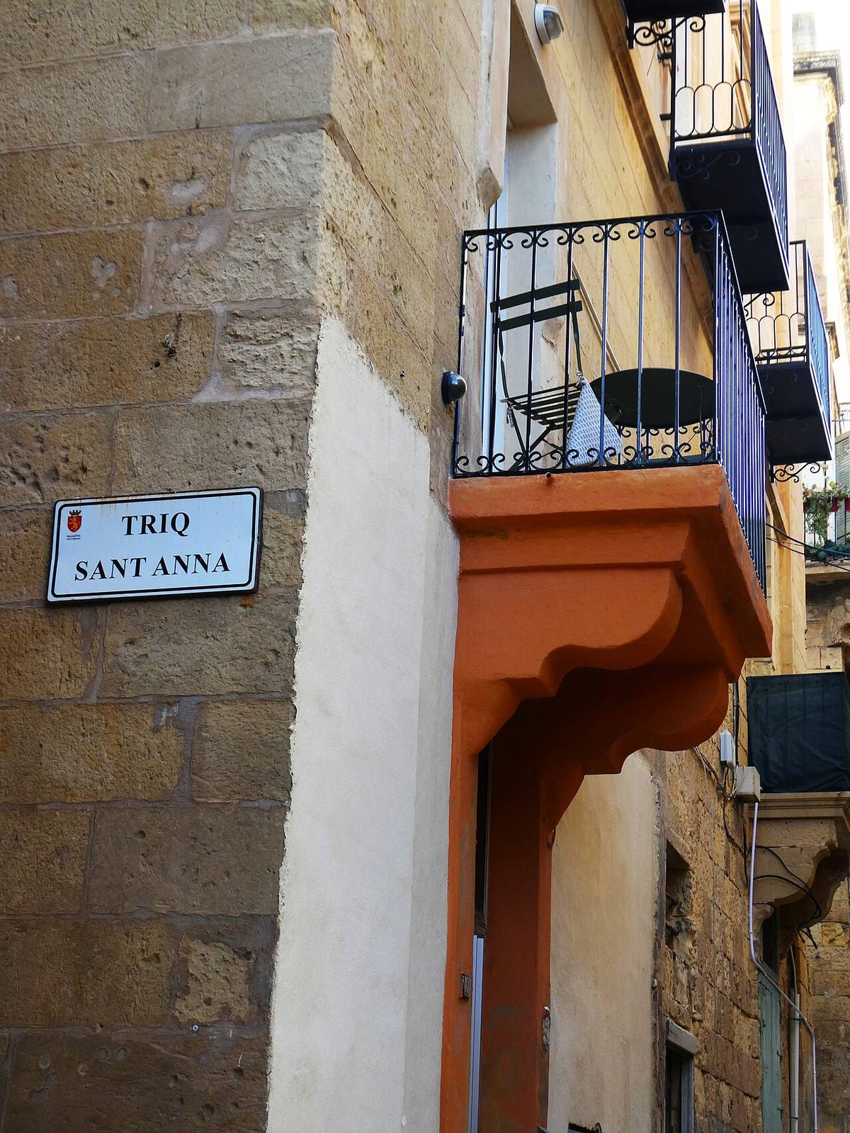 Las calles barrocas de La Valeta, punto de partida de la ruta.