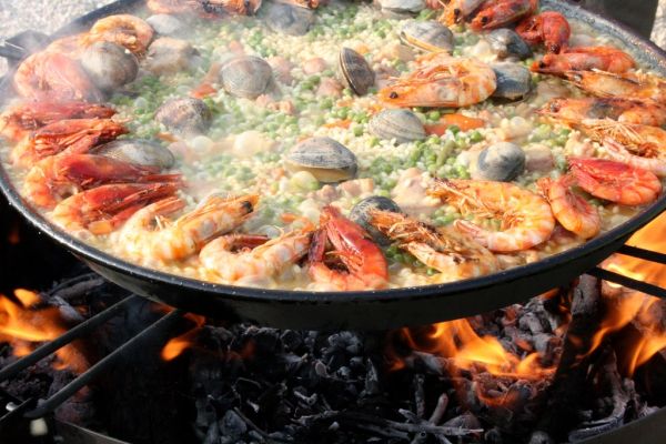 El arroz caldoso de pescado, plato de referencia de la costa murciana.
