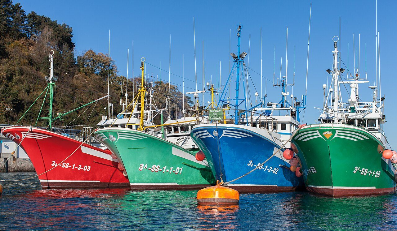 El Puerto Viejo de Bermeo, punto de partida de la ruta litoral.