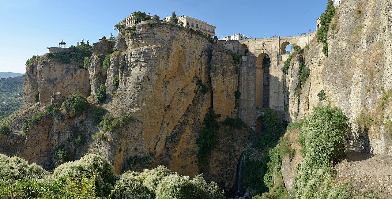 El Puente Nuevo de Ronda, punto de partida de la ruta.