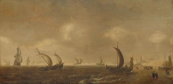 La playa de Scheveningen, la fachada marítima de La Haya frente al mar del Norte.
