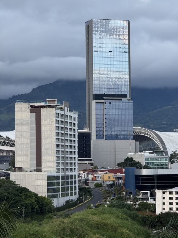 Vistas de San José, capital de Costa Rica y punto de partida del viaje