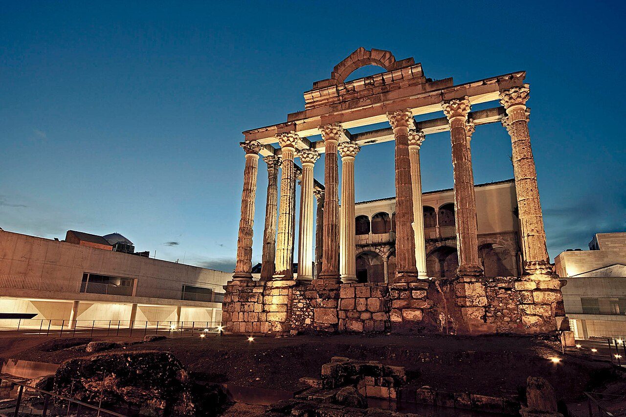 El Templo de Diana, parada clave en cualquier itinerario de qué ver en Mérida