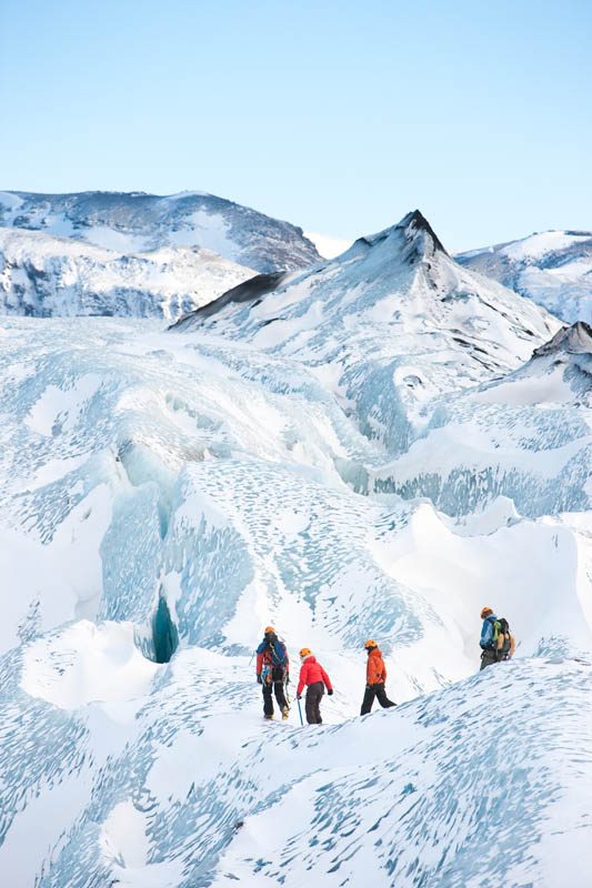 Trekking sobre el glaciar Vatnajökull, la gran experiencia de Skaftafell