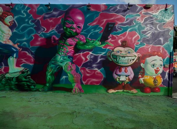 Los murales del barrio El Almendral, un rincón diferente que ver en Jaén